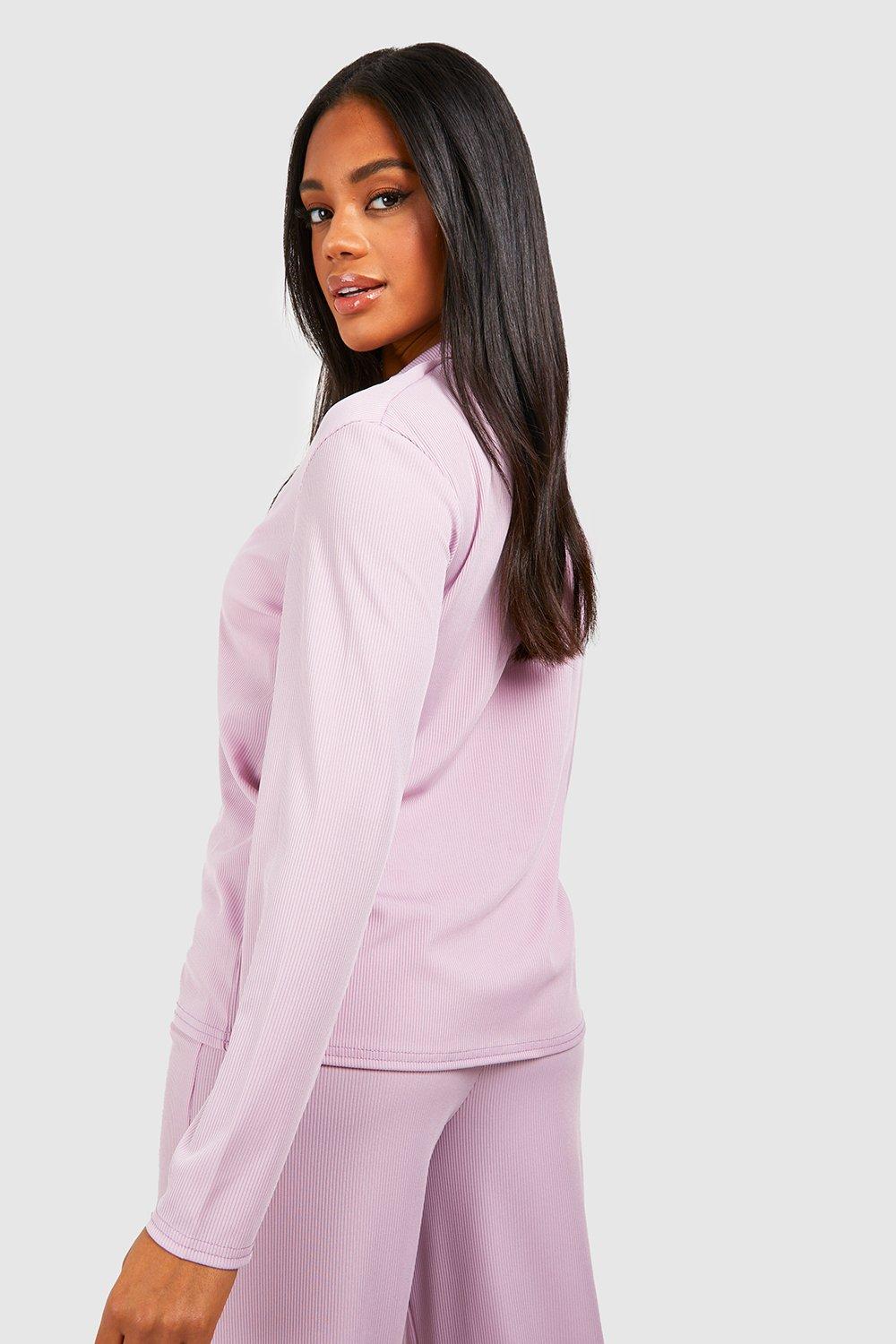 Ribbed best sale jersey pajamas