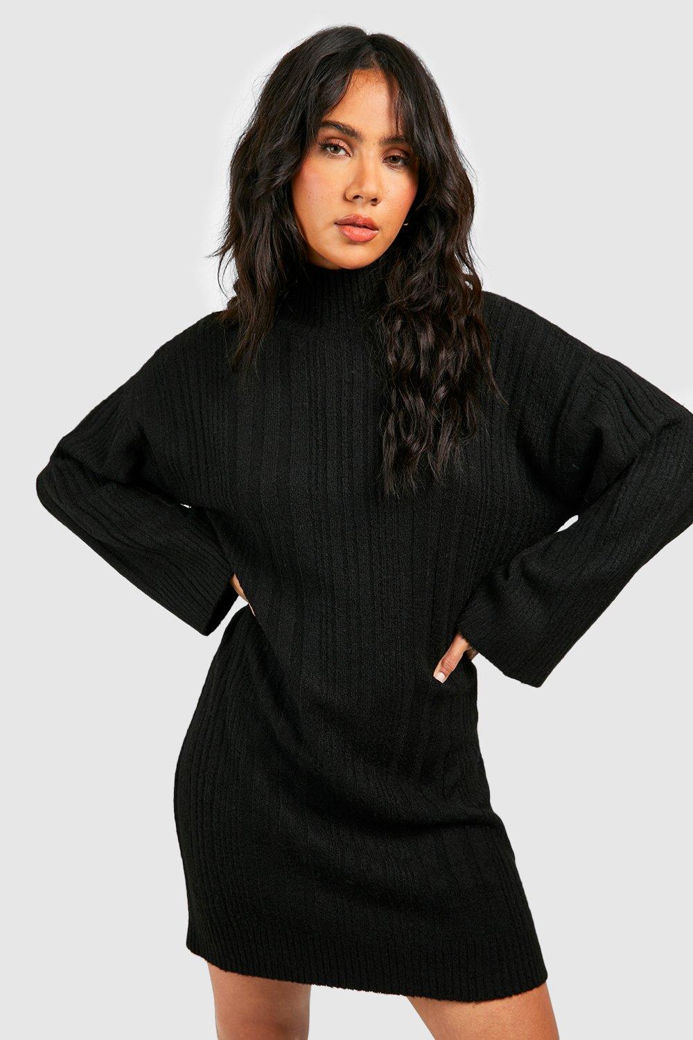 Soft on sale sweater dress