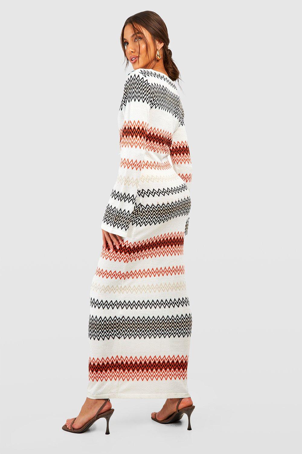 Zig zag store jumper dress