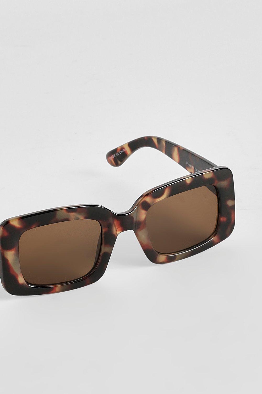 Chunky best sale frame sunglasses