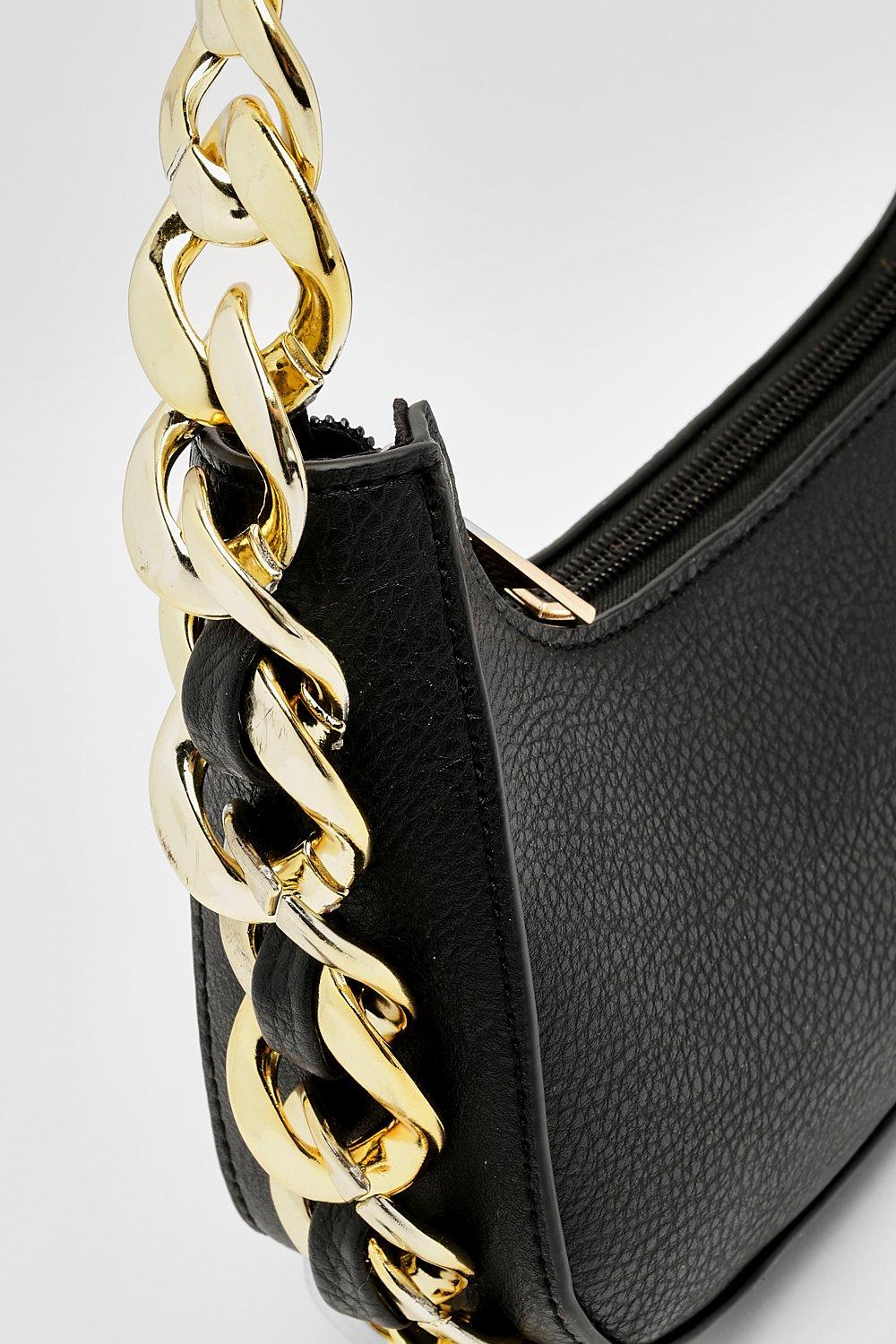 Chunky Chain Strap Gold | Luxury Chain Strap for Bag -SINBONO