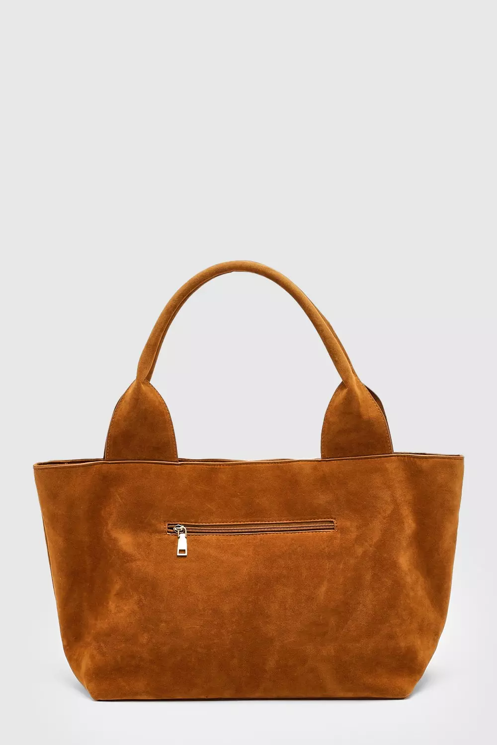 [Smooth mood] / ☆ Pana Bag / Toast Suede Woman GREY T Timeless Shopping Bag in Suede Medium