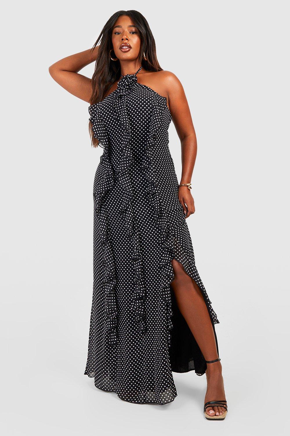 Robe longue pois top