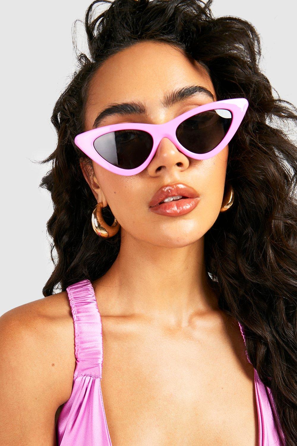 Lilac cat eye sales sunglasses