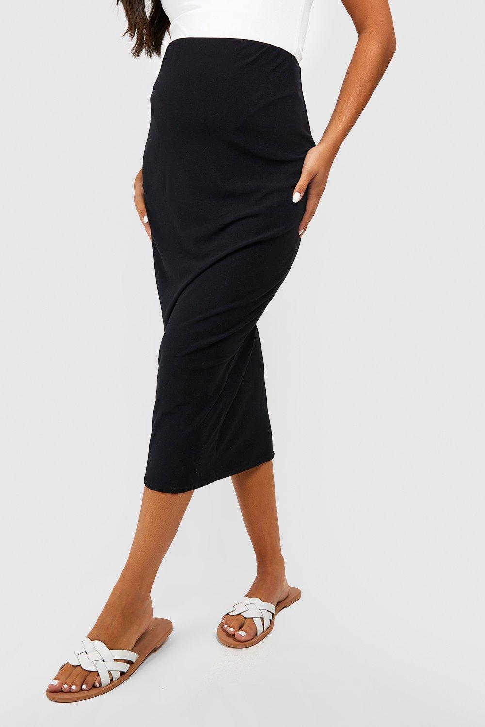 Maternity Super Soft Midaxi Skirt