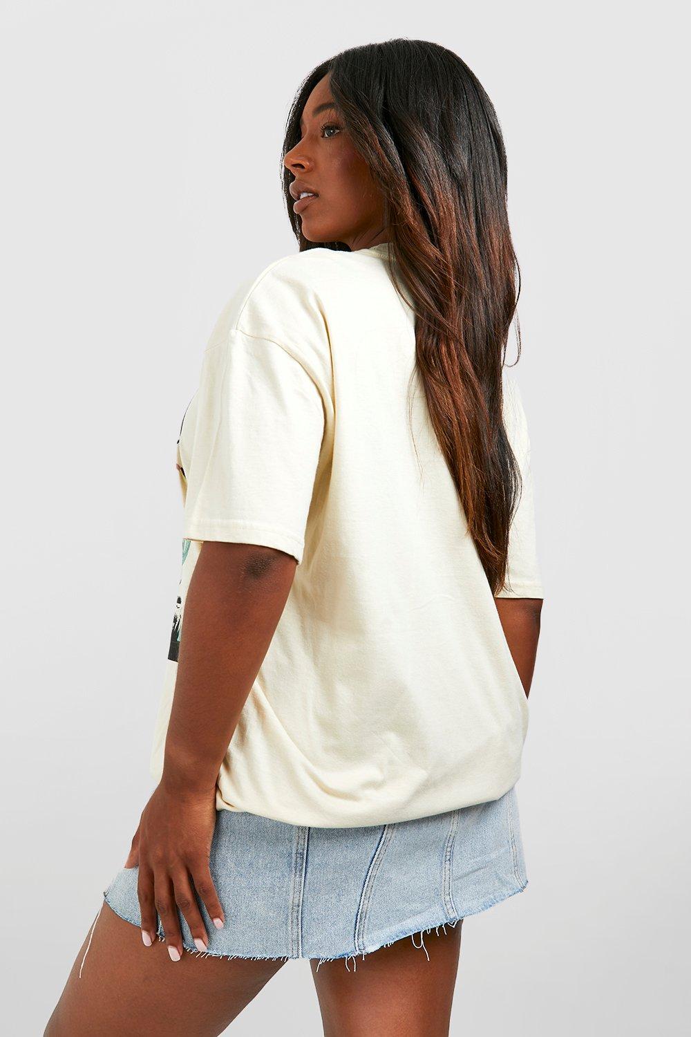 Plus Nevada Western Oversized T-shirt | boohoo USA