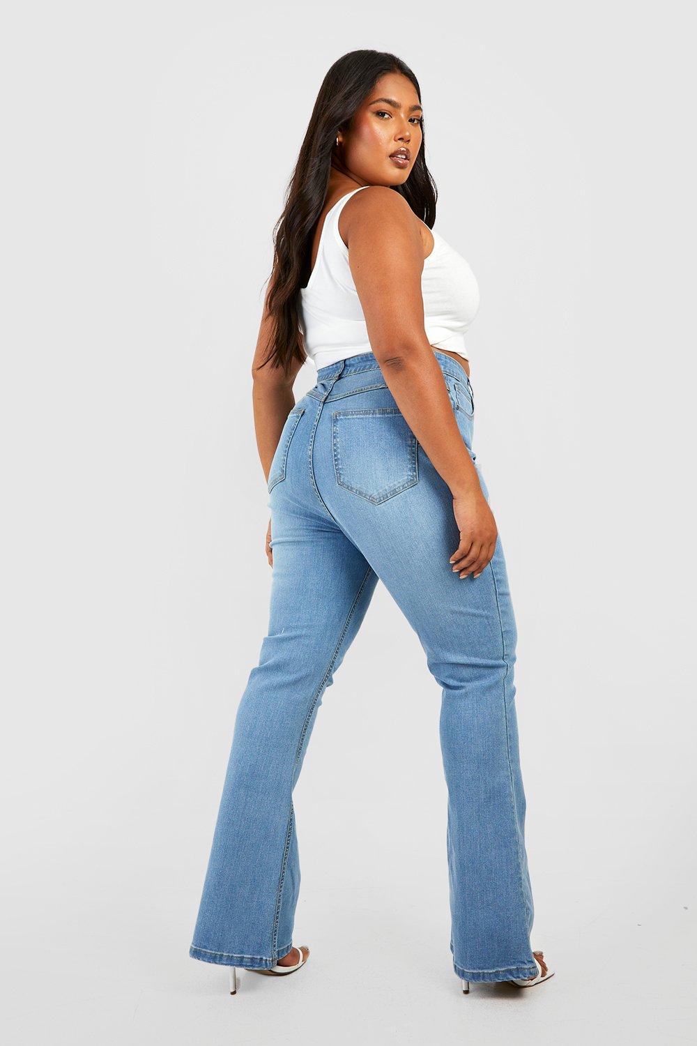 https://media.boohoo.com/i/boohoo/gzz61170_vintage%20blue_xl_1/female-vintage%20blue-plus-butt-shaper-stretch-flared-jeans