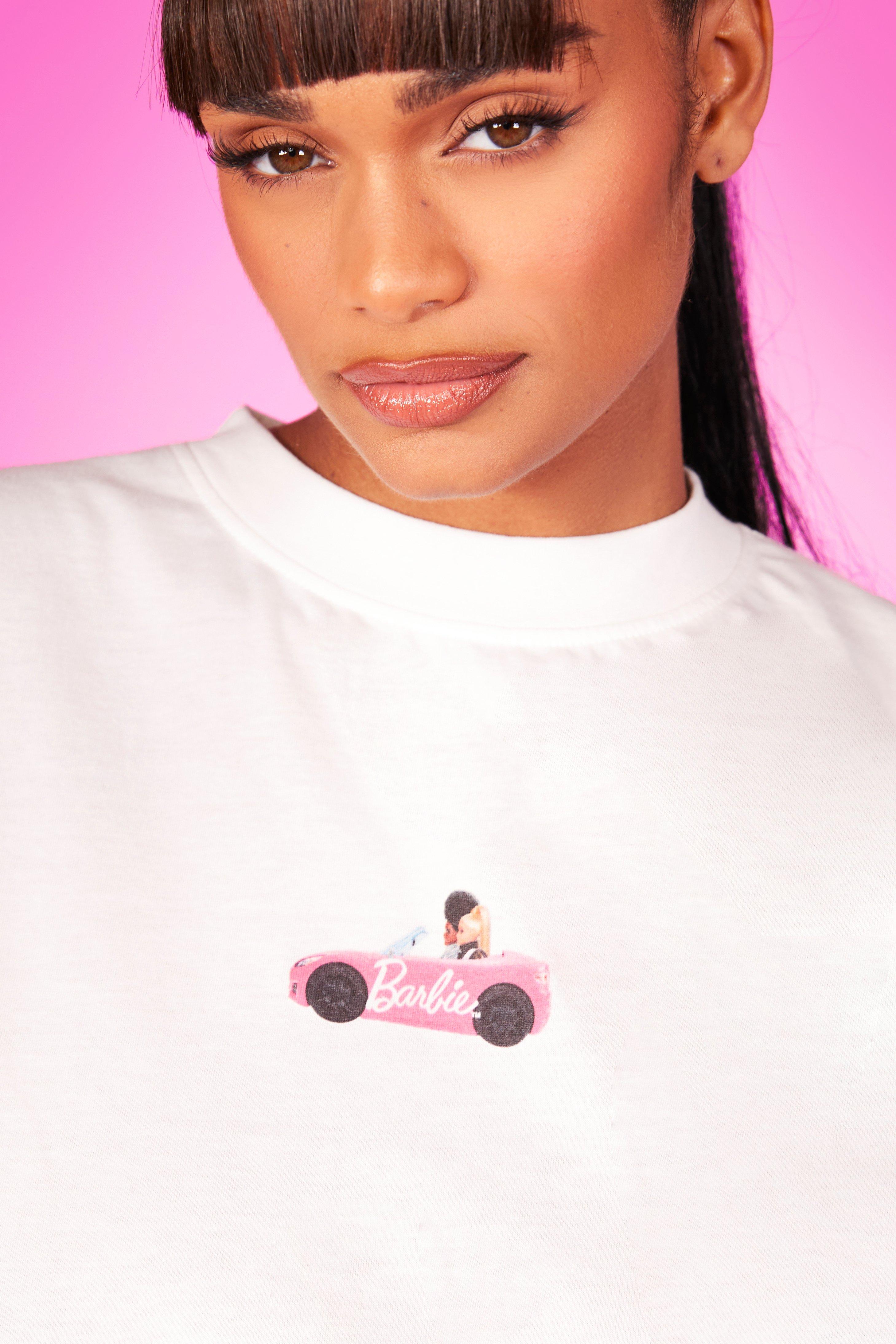 Women's Oversized Barbie Graphic Tee, Women's Tops