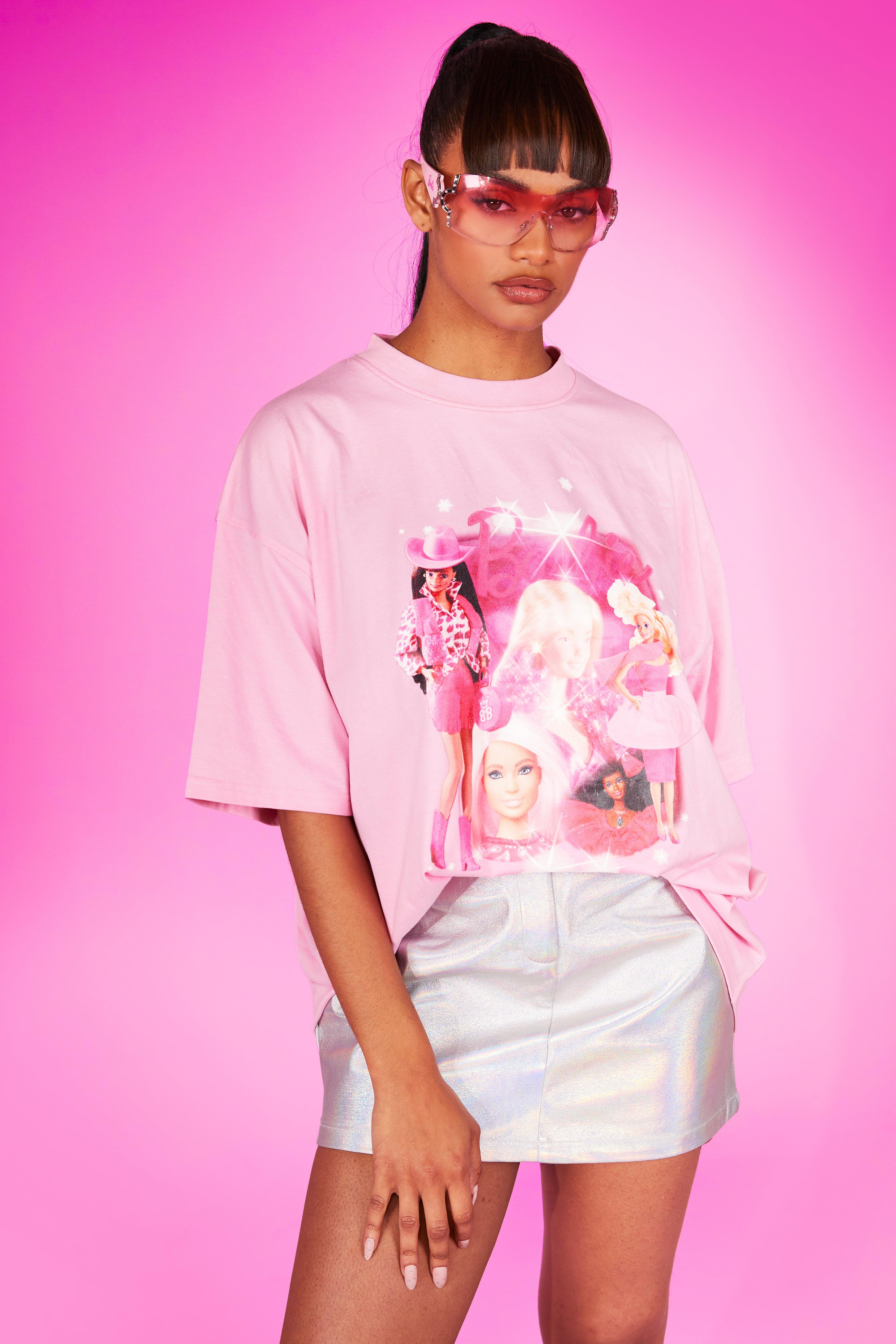 Barbie Oversize T-Shirt mit Print