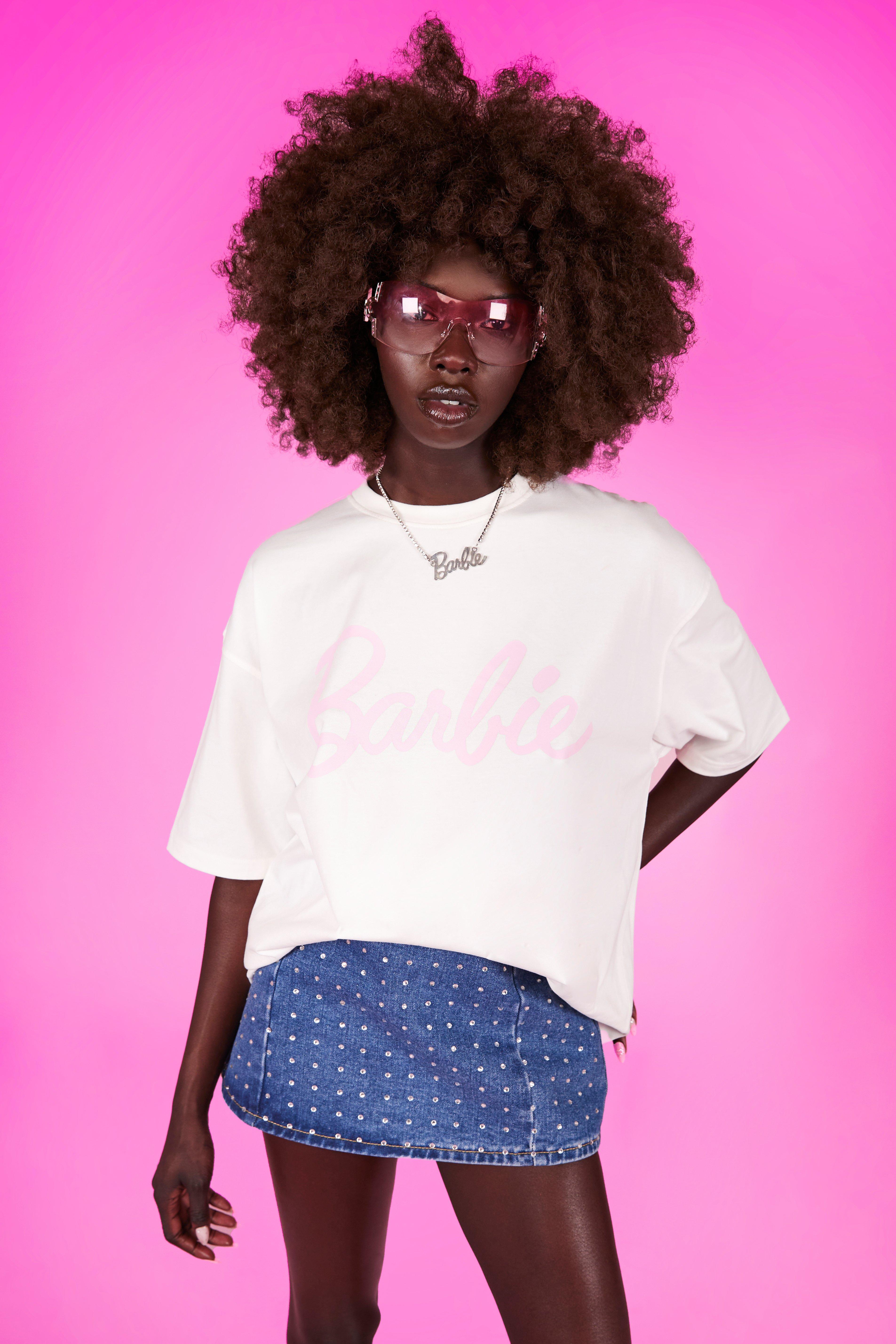 Bershka barbie sales shirt