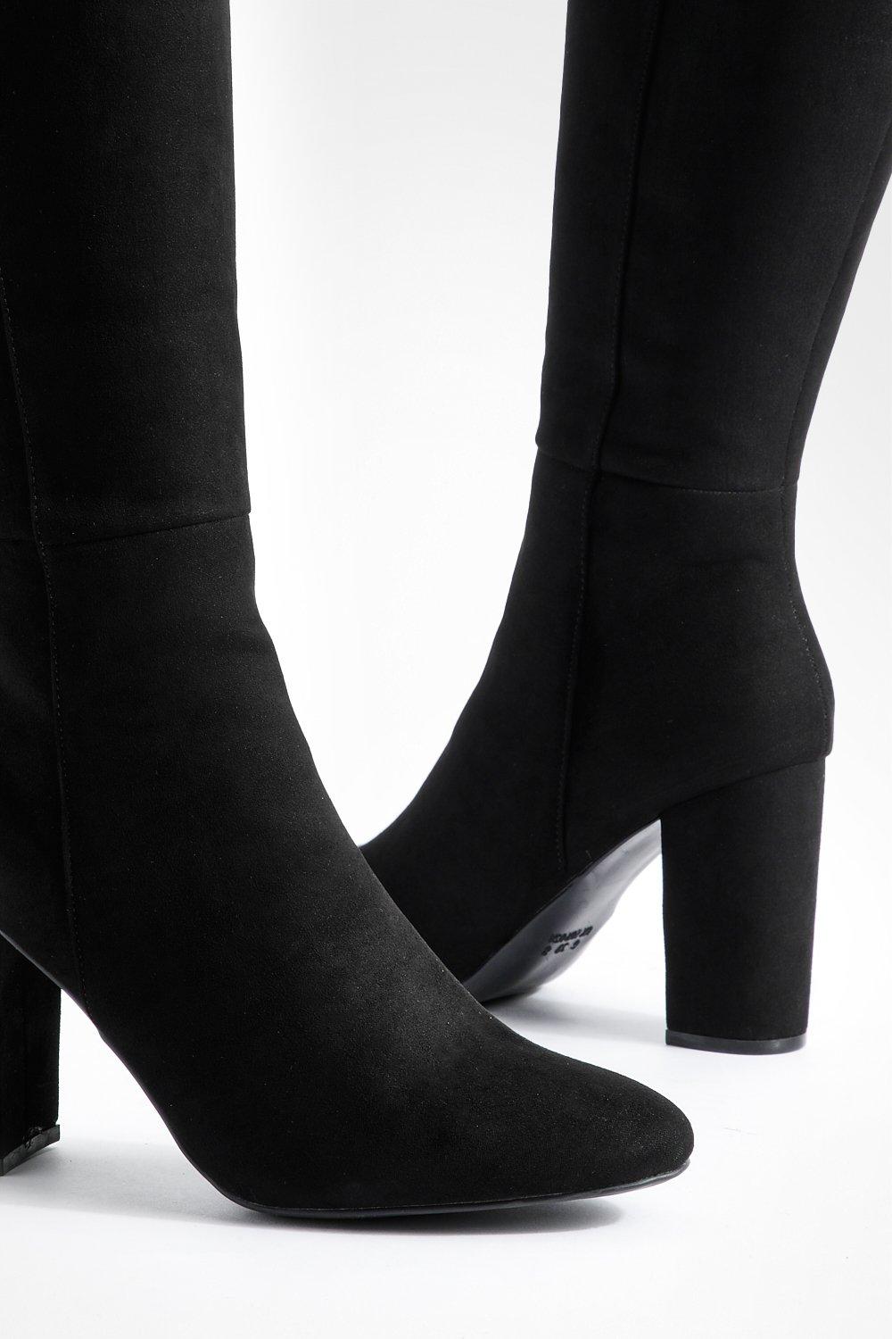 Boohoo heeled outlet boots