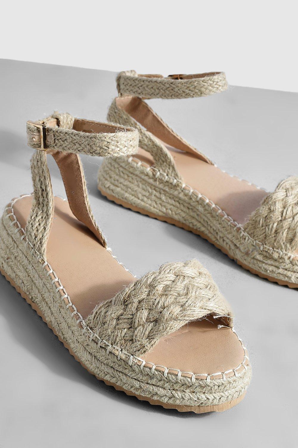 Boohoo best sale espadrille sandals