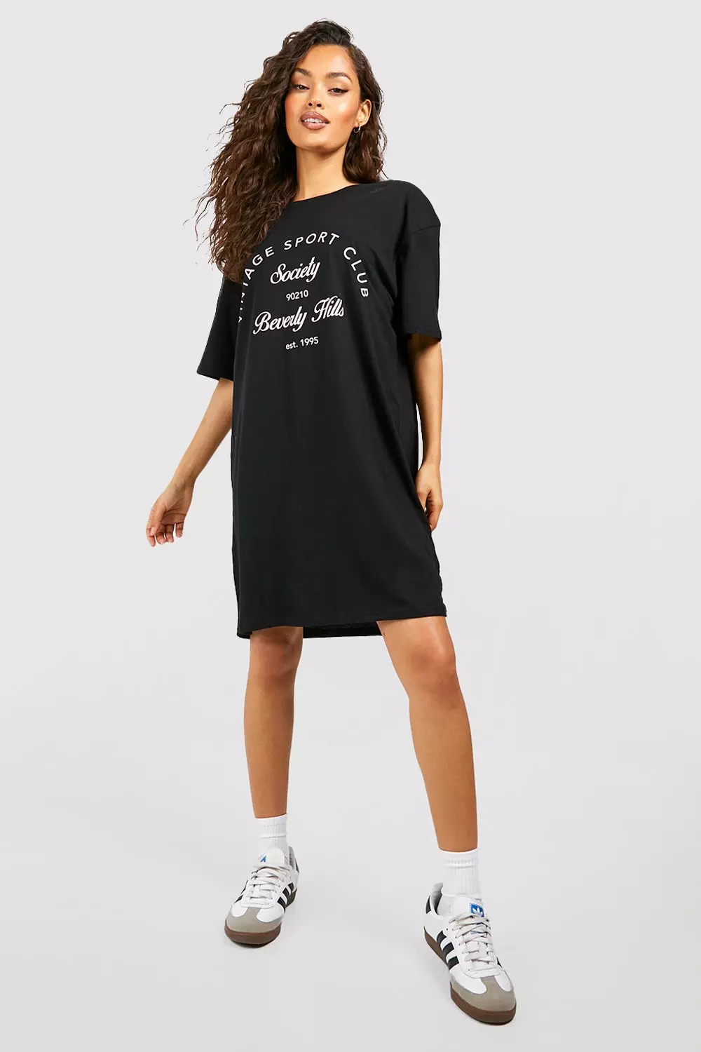 Vintage oversized t 2025 shirt dress