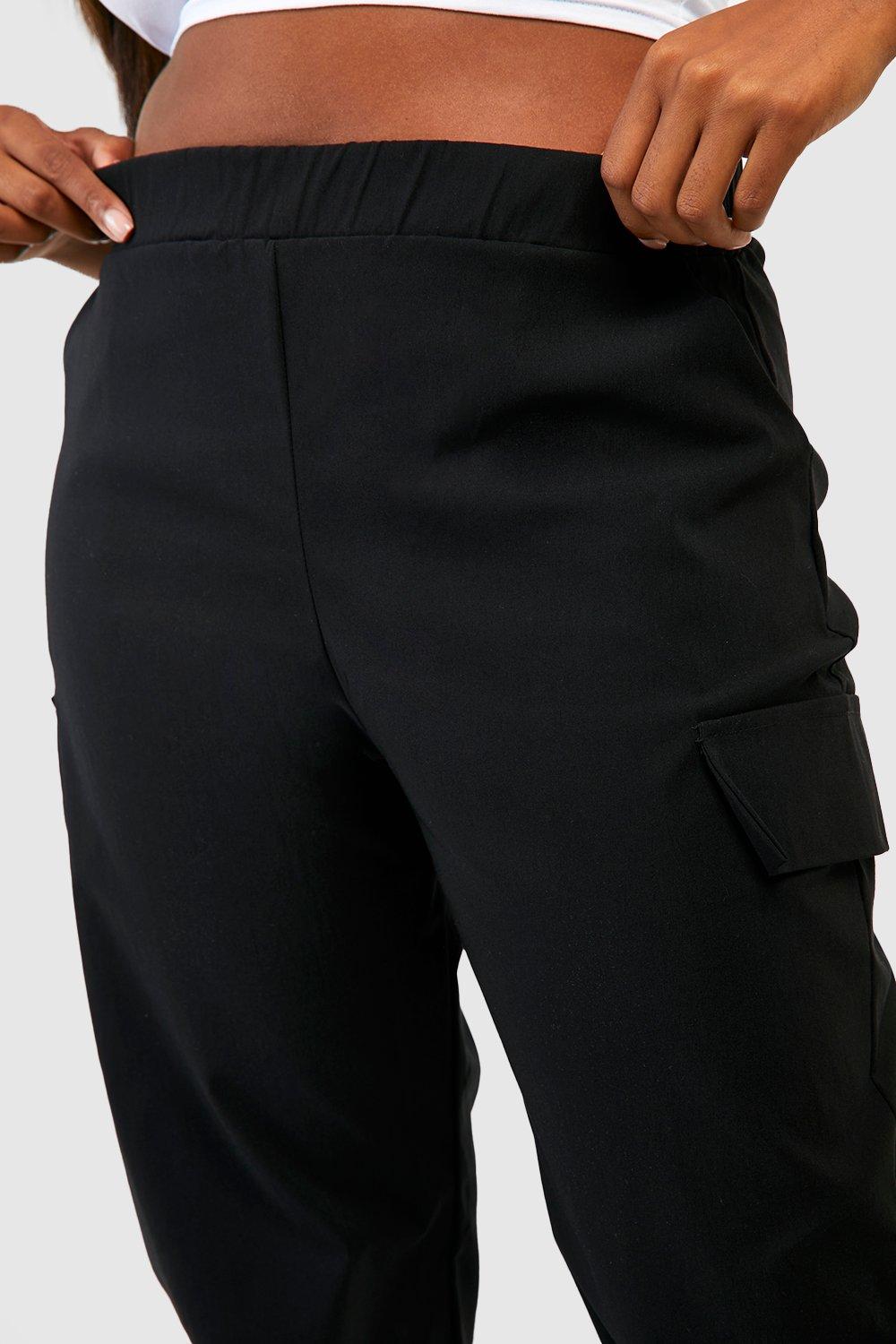 Women's Plus Super Stretch Fitted Cargo Trousers