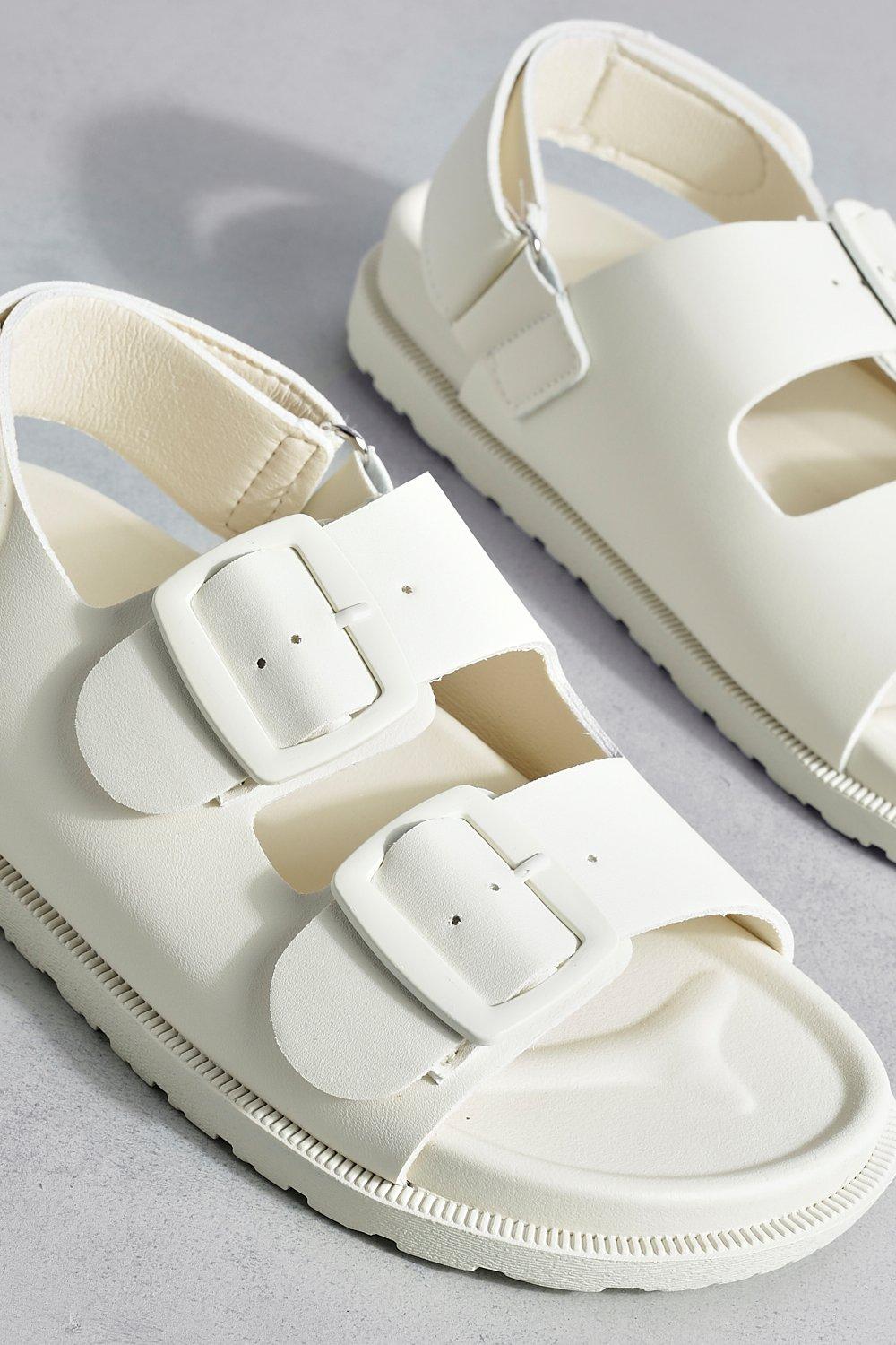 White hot sale dad sandals