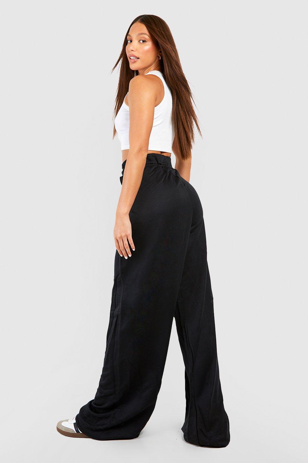 Tall Dsgn Studio Printed Wide Leg Track Pants