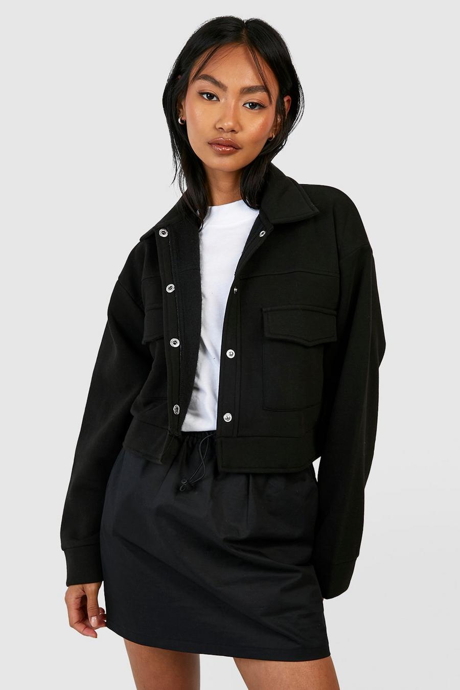 Black Trucker Jacket 