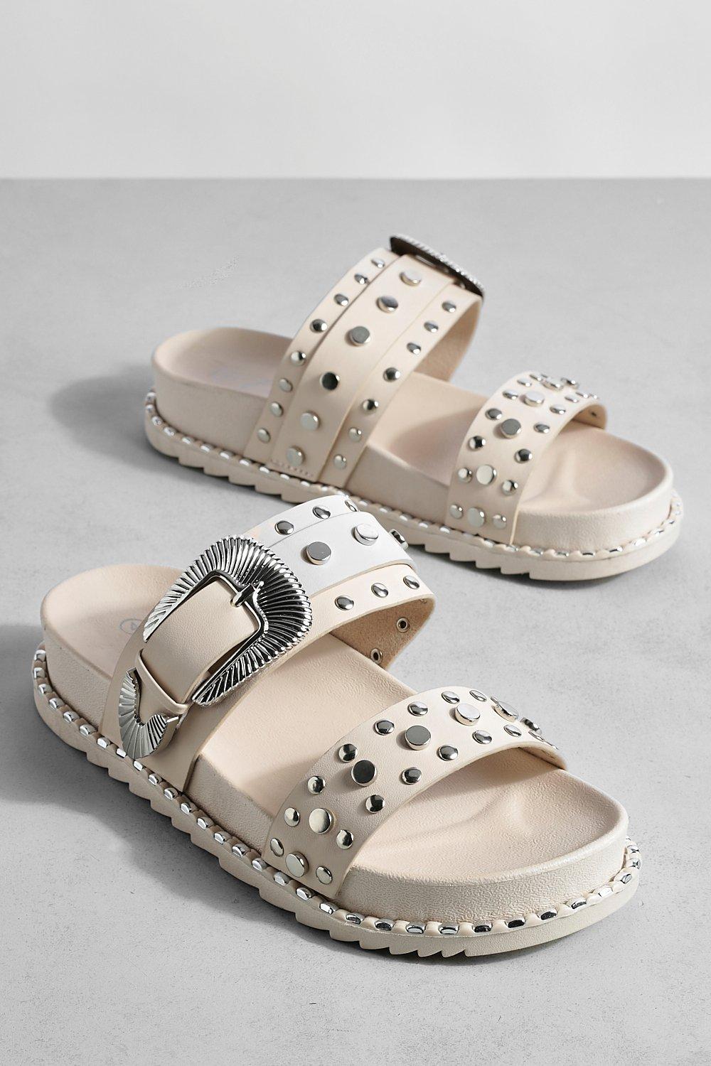 Boohoo discount ladies sliders