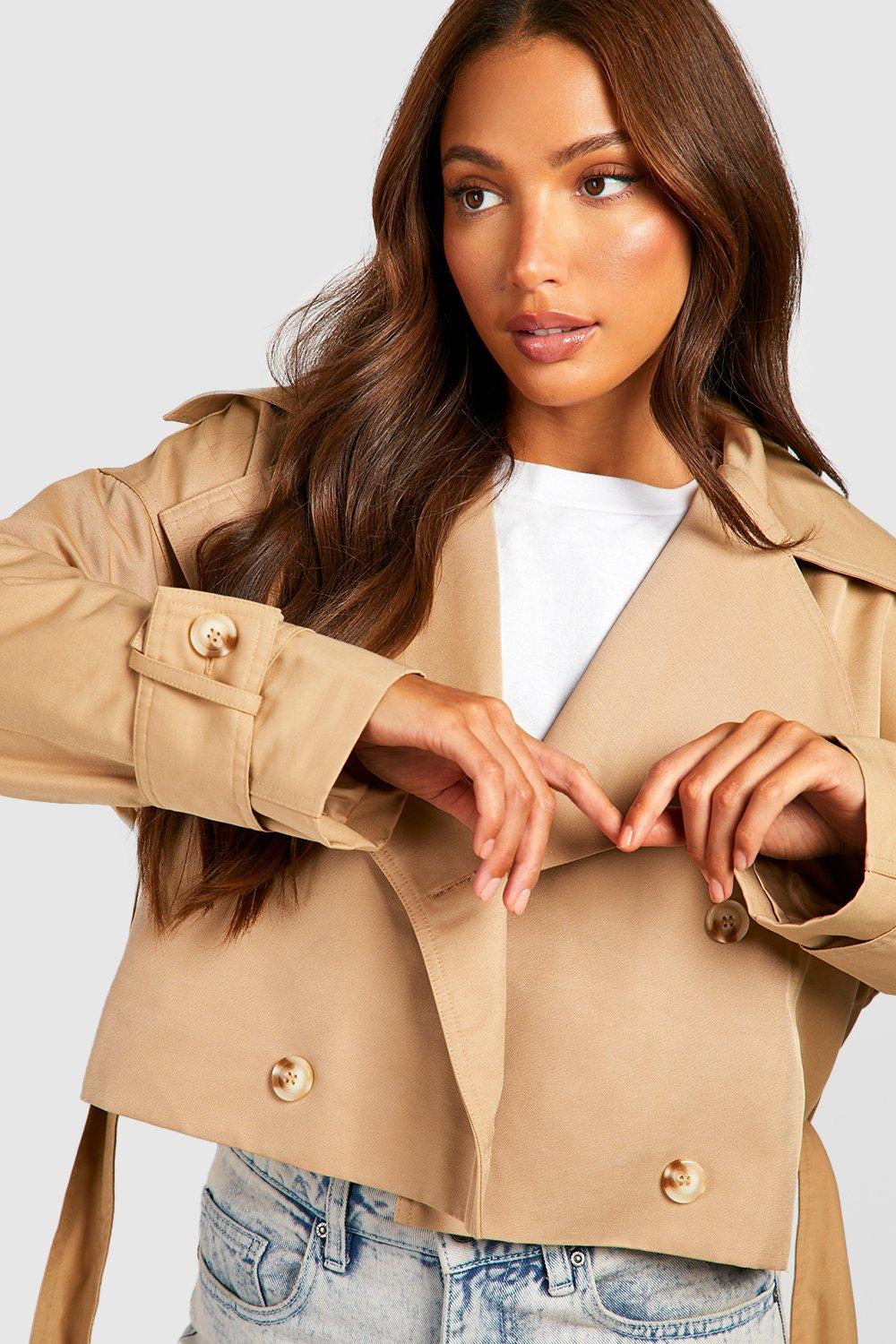 Boohoo best sale long coat