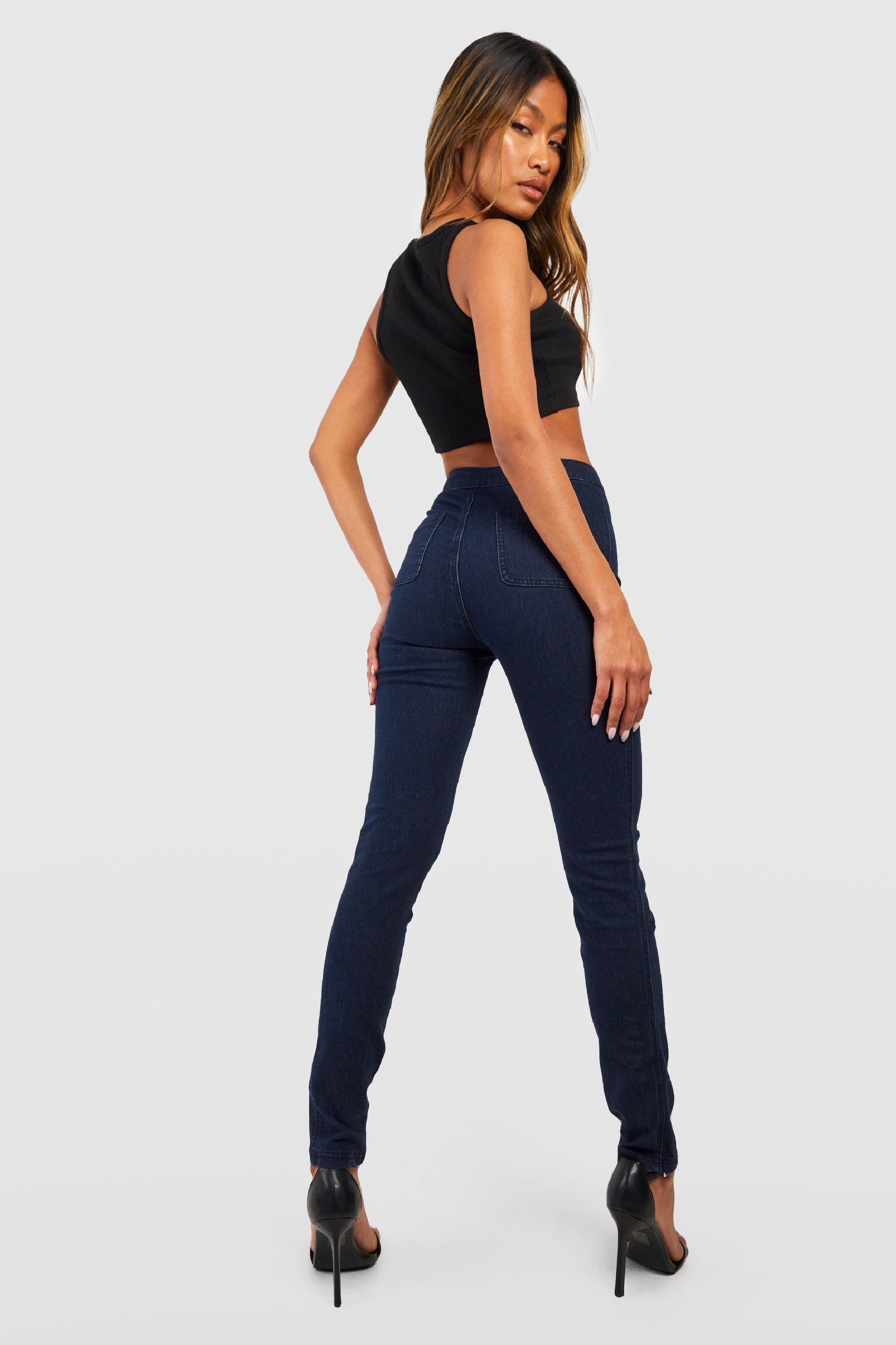 Jeans skinny hot sale vita alta