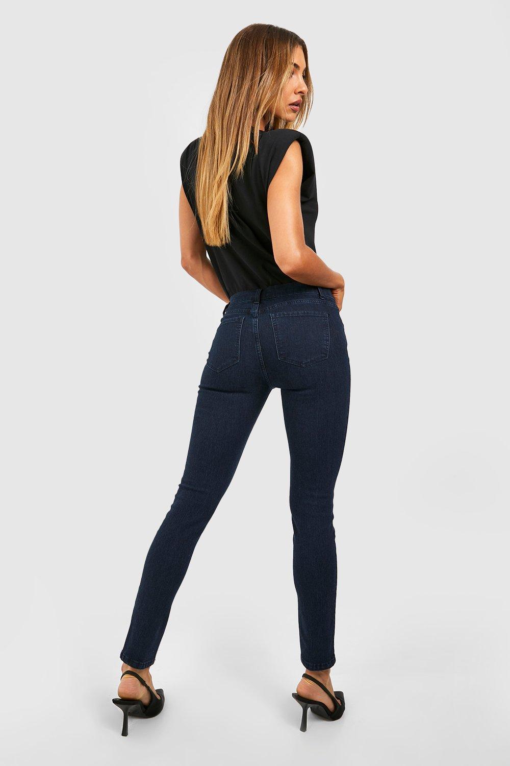 Guzom Skinny Jeans Women- Straight Leg Trendy High Waisted