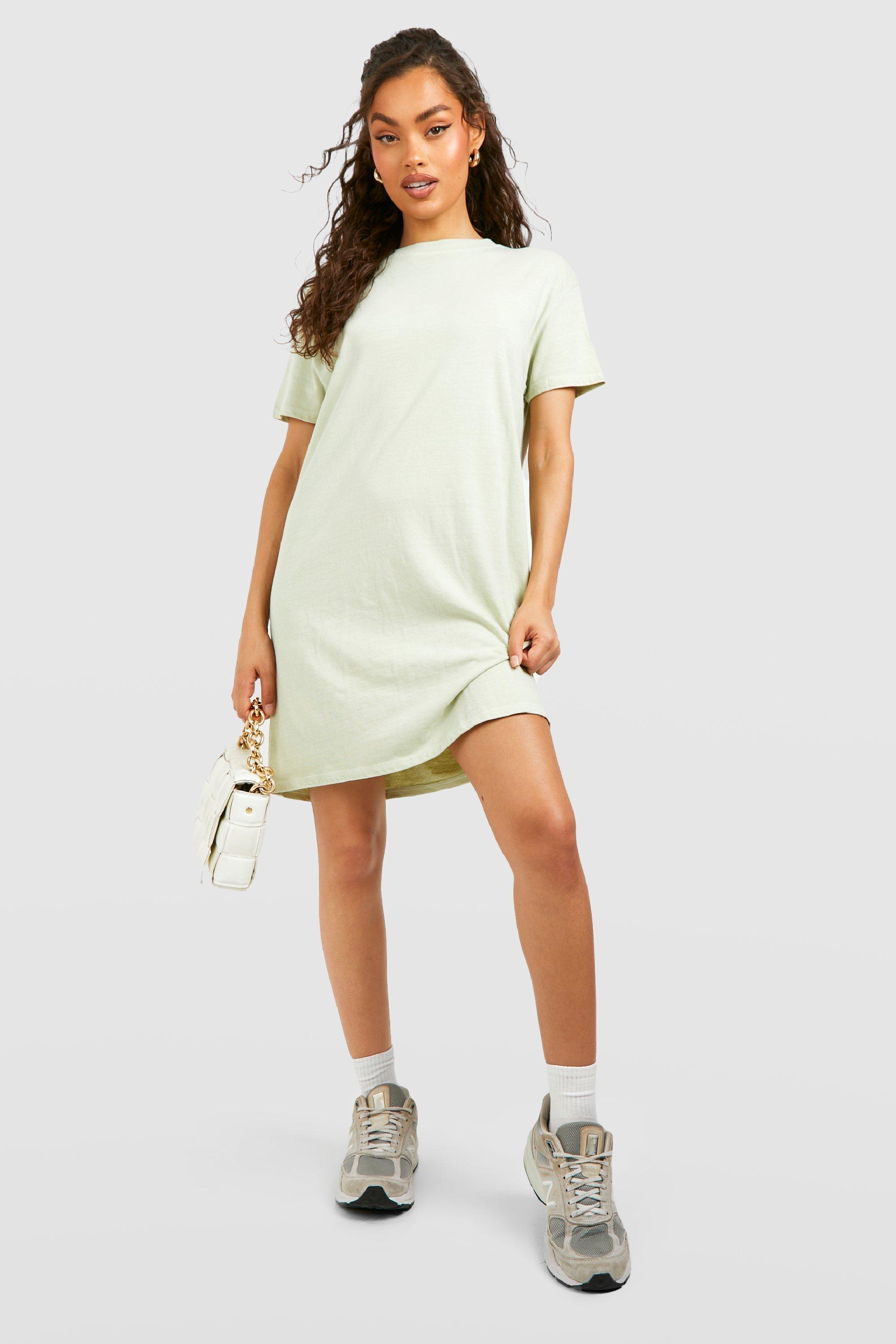 nike t shirt dress women's