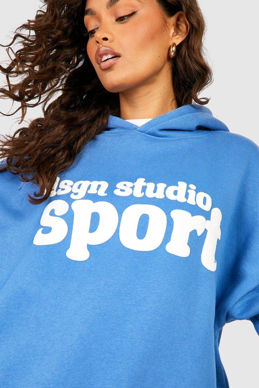 Dsgn Studio Puff Print Hoodie boohoo