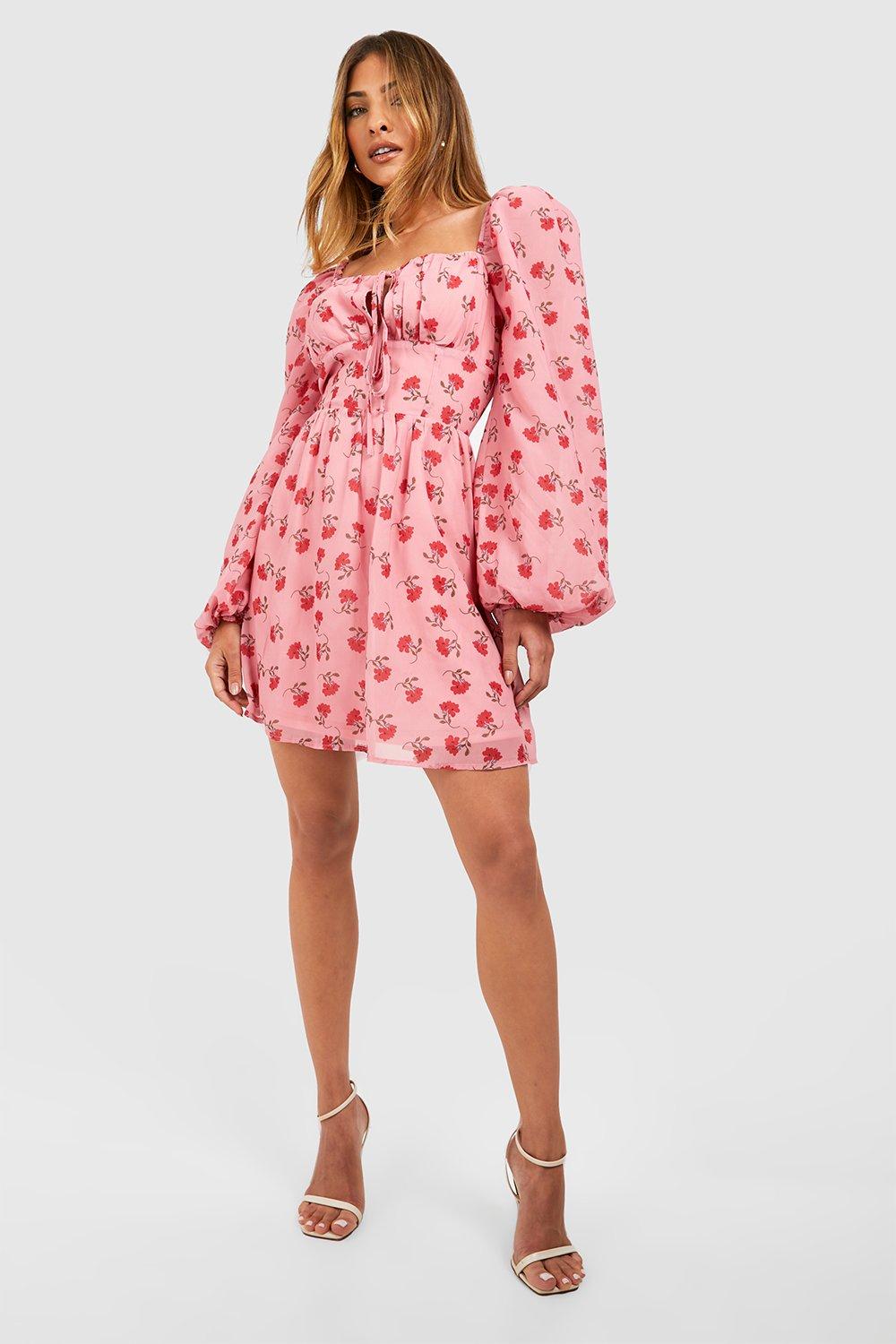 Boohoo discount milkmaid dress