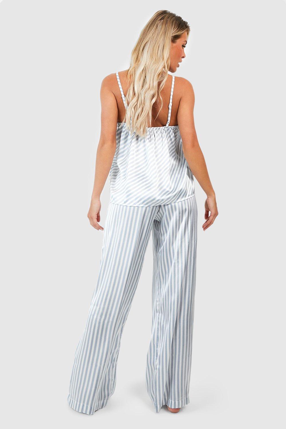 Boohoo striped pyjamas new arrivals