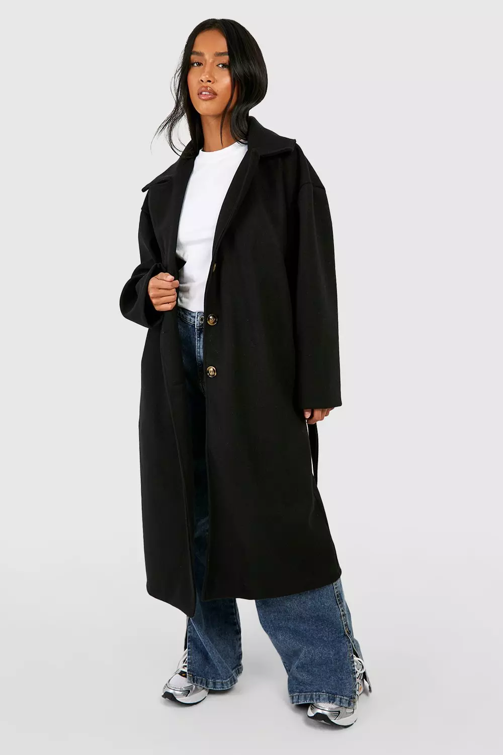 Petite oversized coat sale