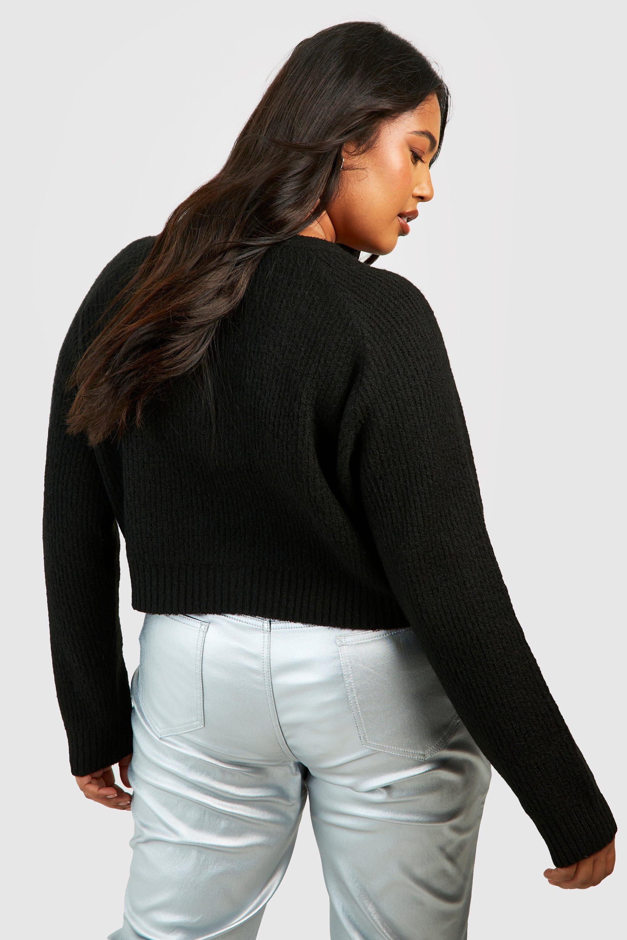 Plus size cardigans on sale boohoo