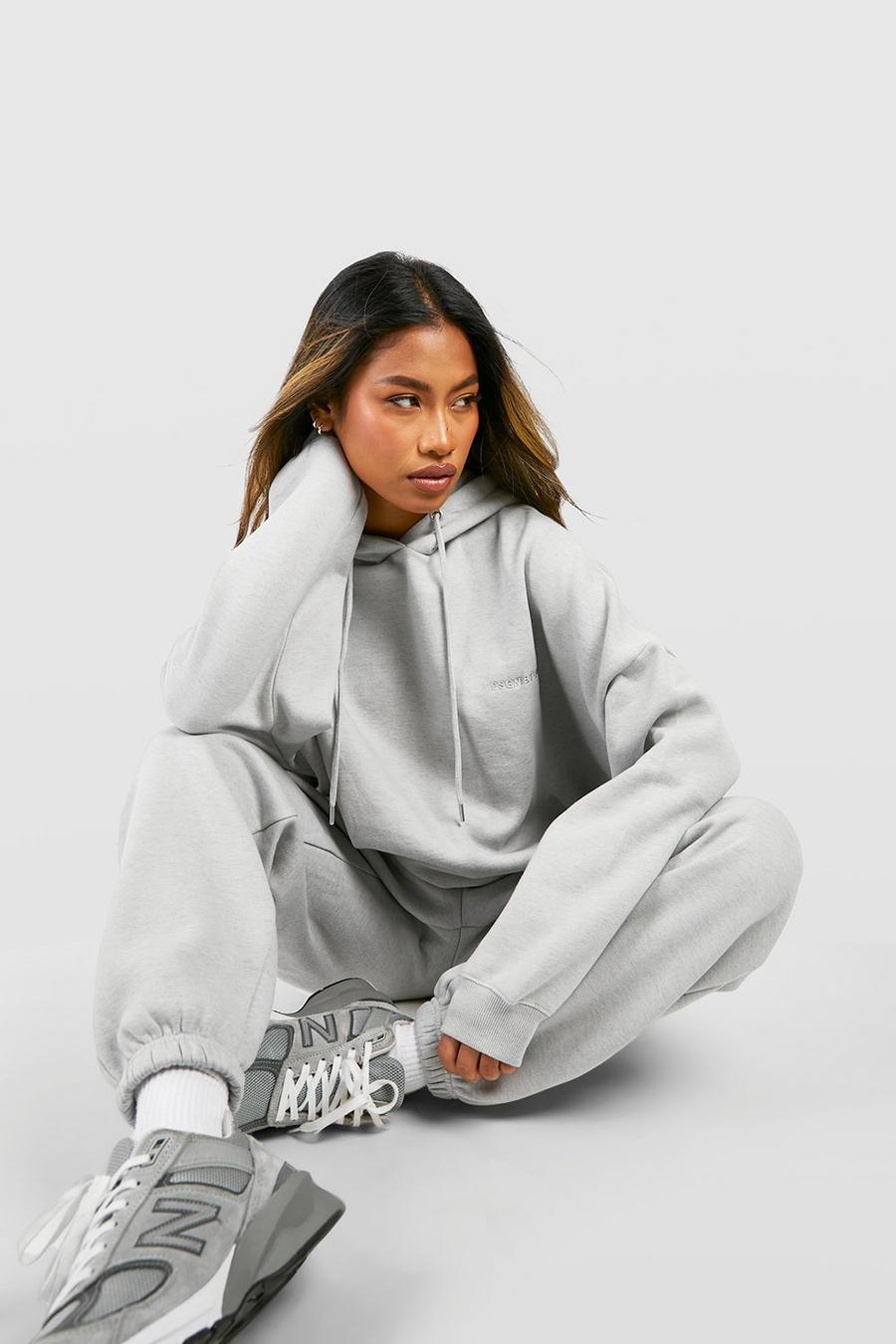 Overdyed Cuffed Track Pants Hooded Tracksuit image number 1