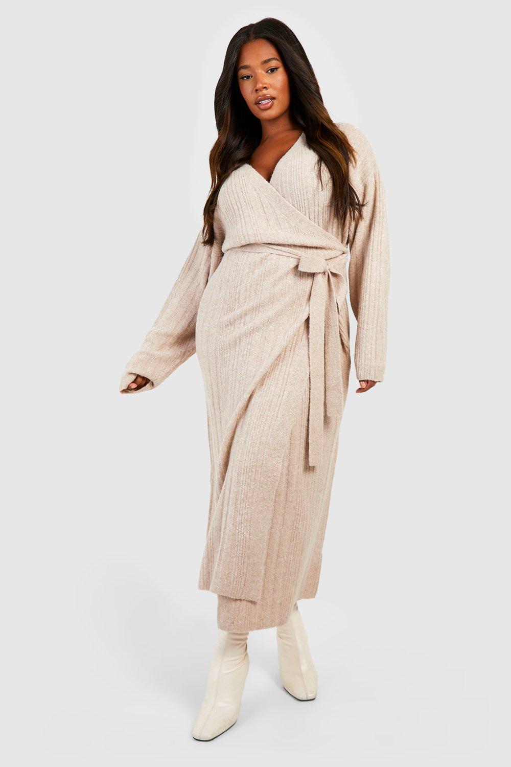 Jumper store wrap dress