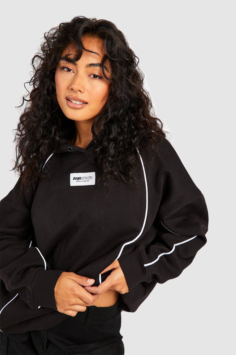 Black womens hotsell hoodie uk