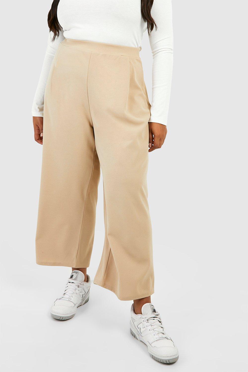 Culotte pants with outlet sneakers