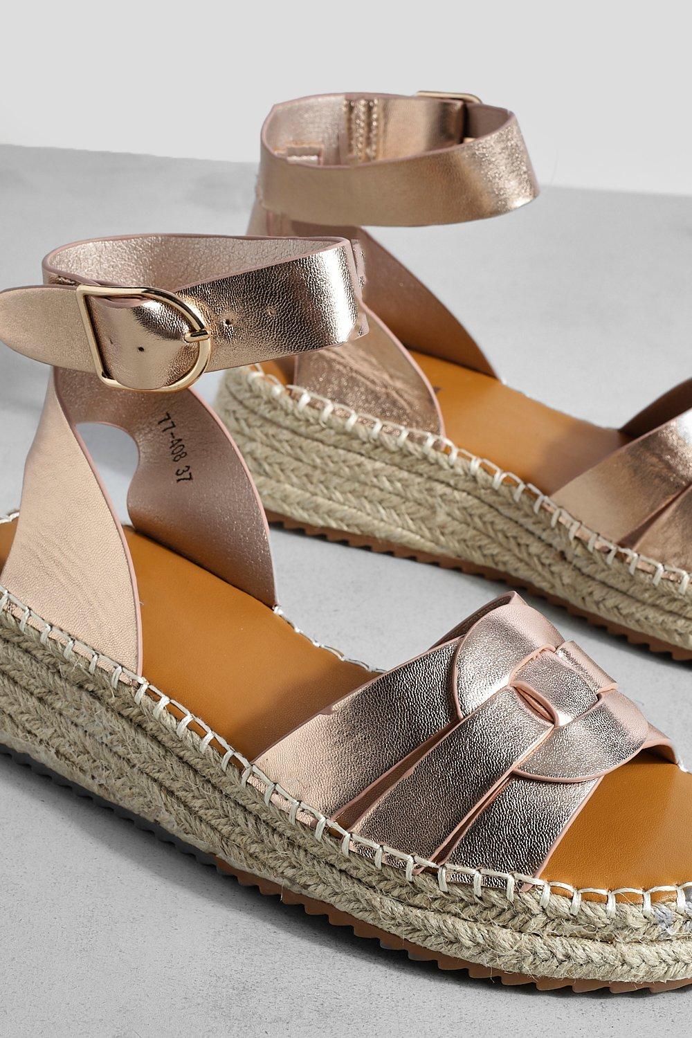 Beige discount flatform sandals