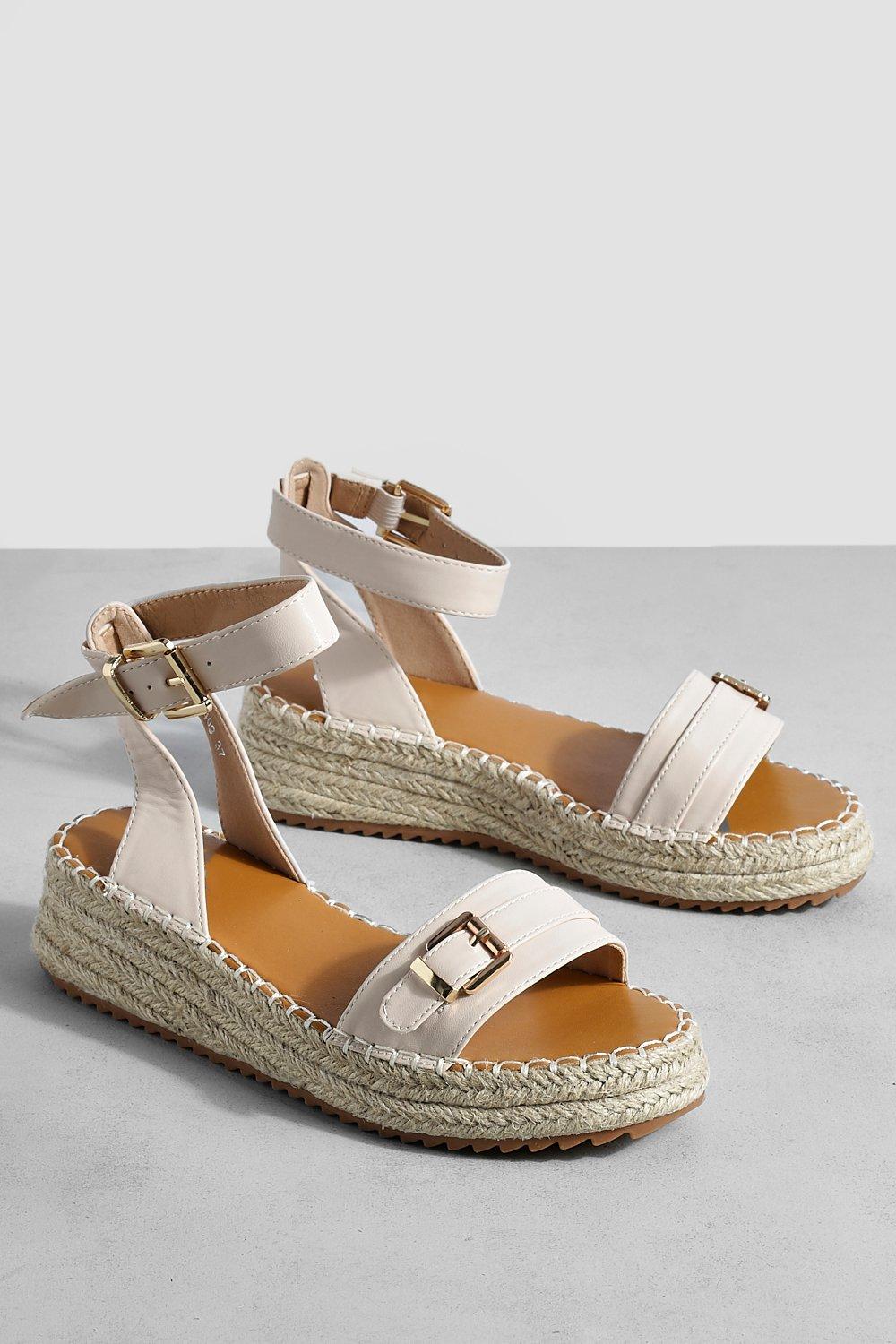 Low deals flatform sandals