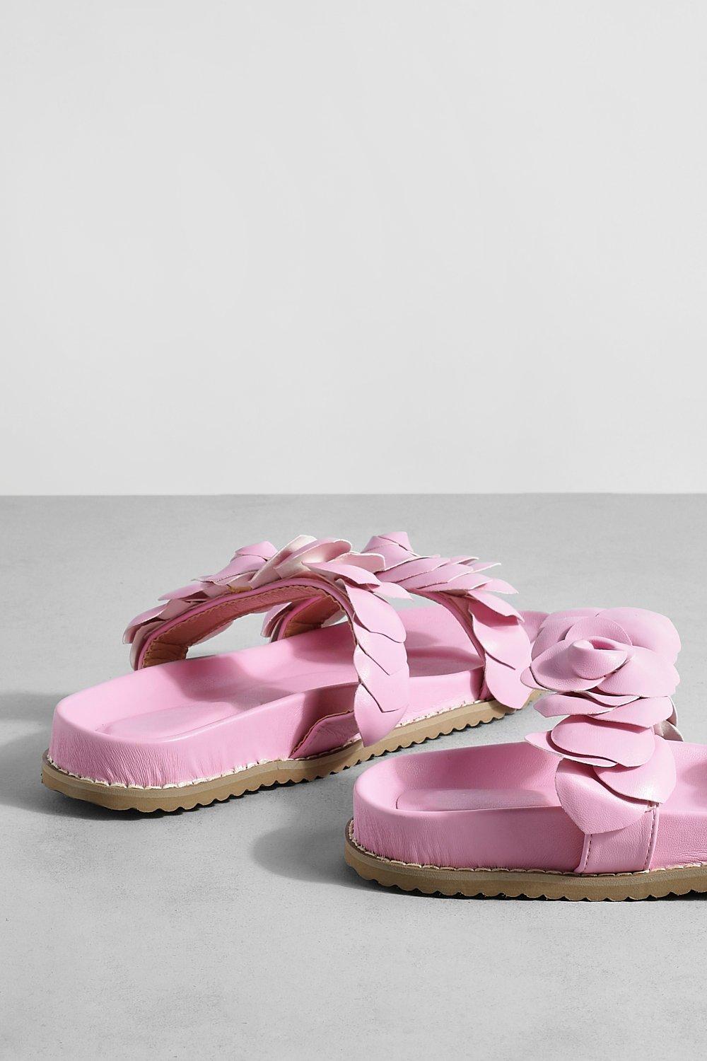 Boohoo sales pink sandals