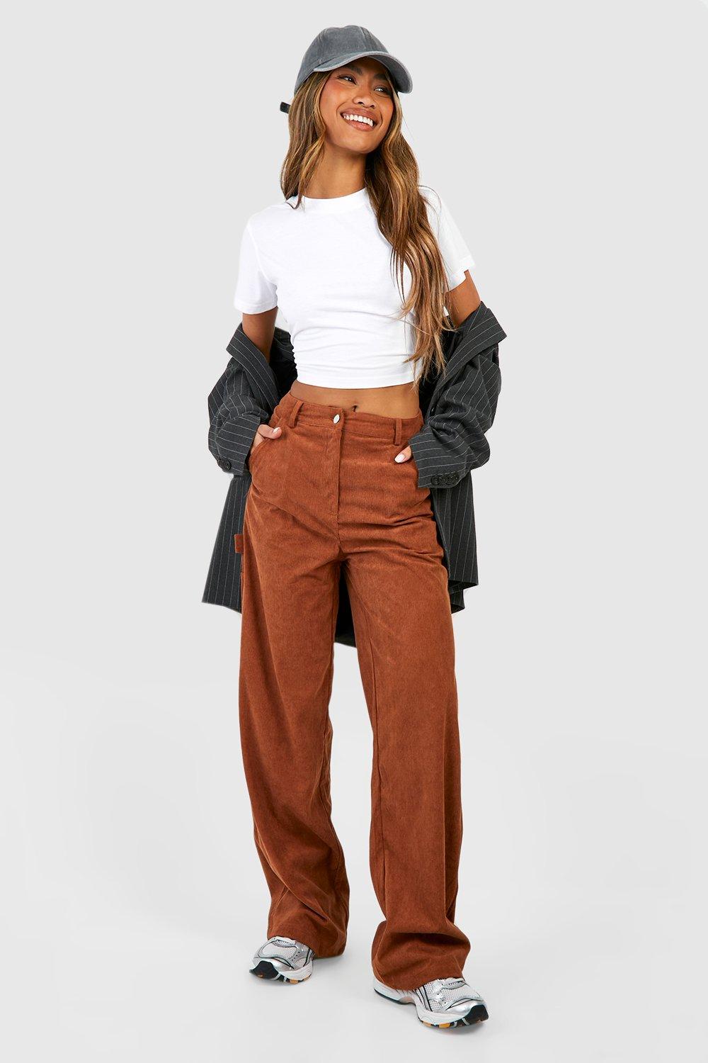 Corduroy Relaxed Fit Carpenter Pants