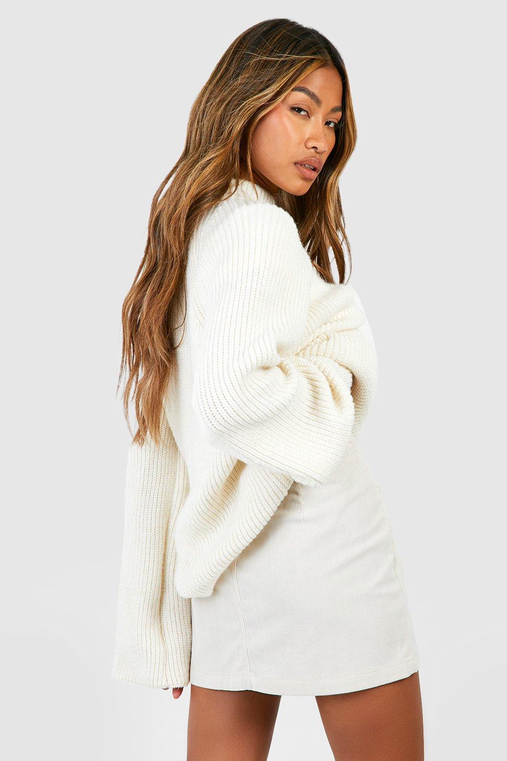 Cord skirt boohoo hotsell