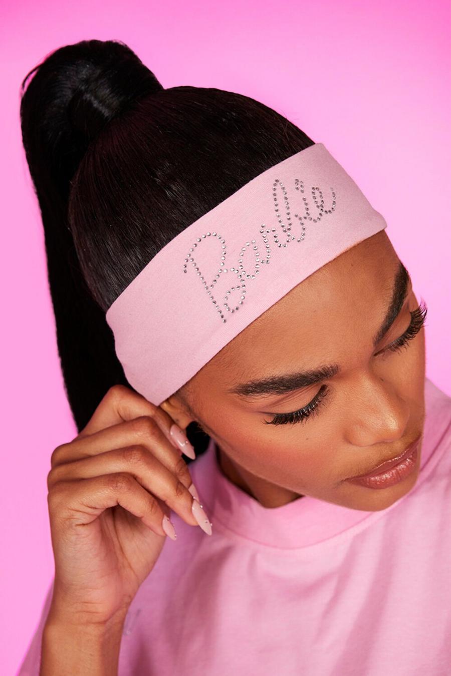 Baby pink Barbie Jersey Knit Headband