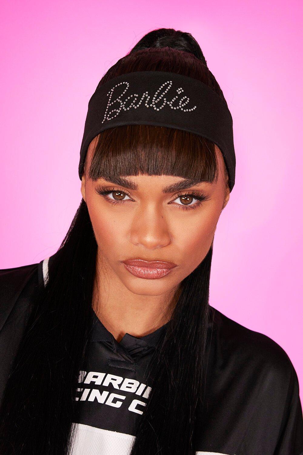 Barbie Jersey Knit Headband boohoo