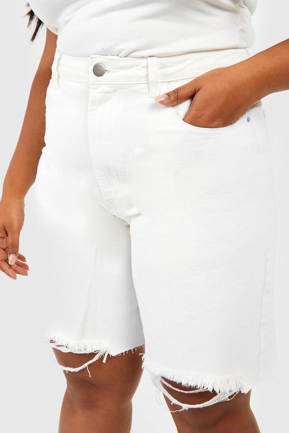 Ladies denim best sale bermuda shorts uk