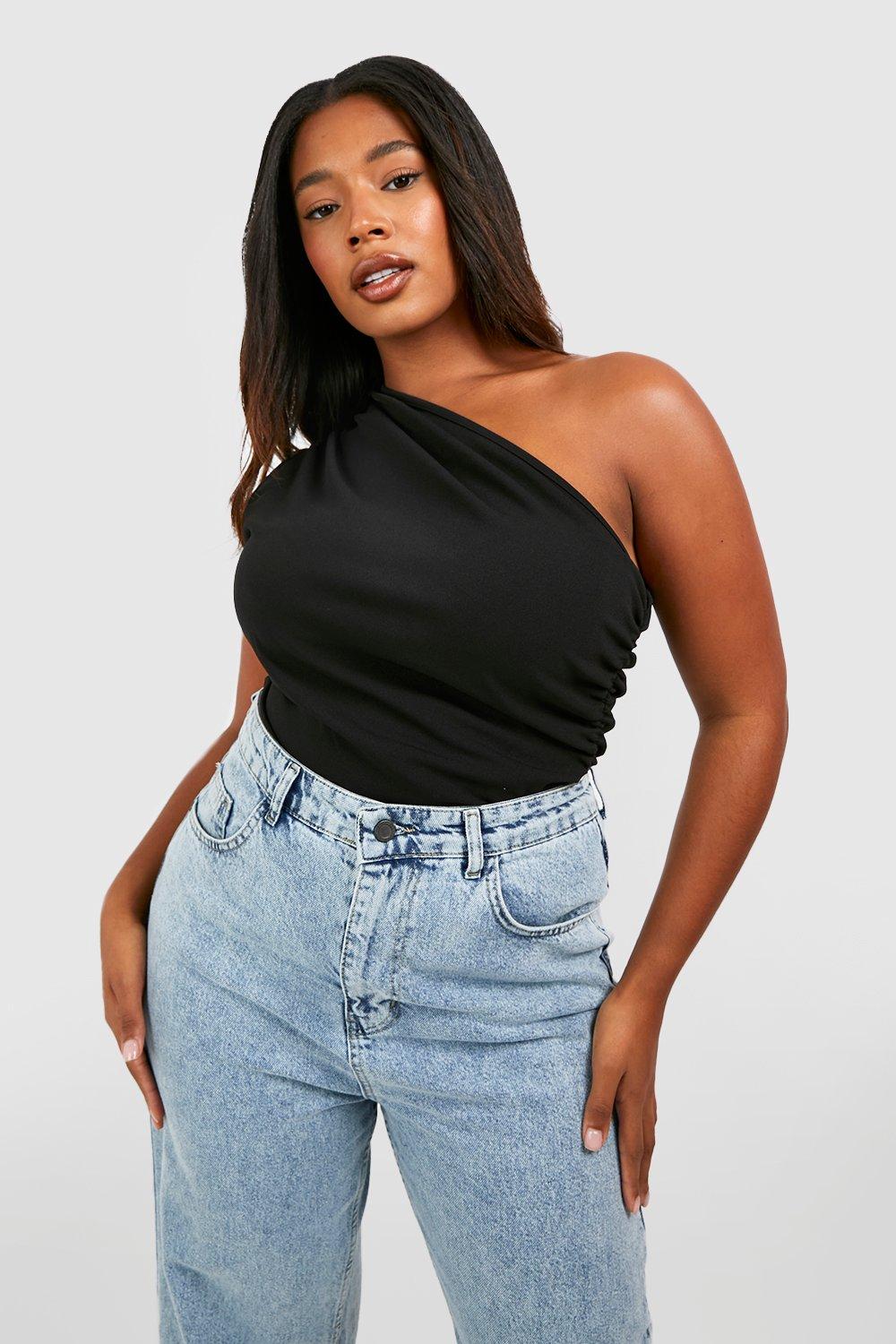 Plus size one online sleeve shirt