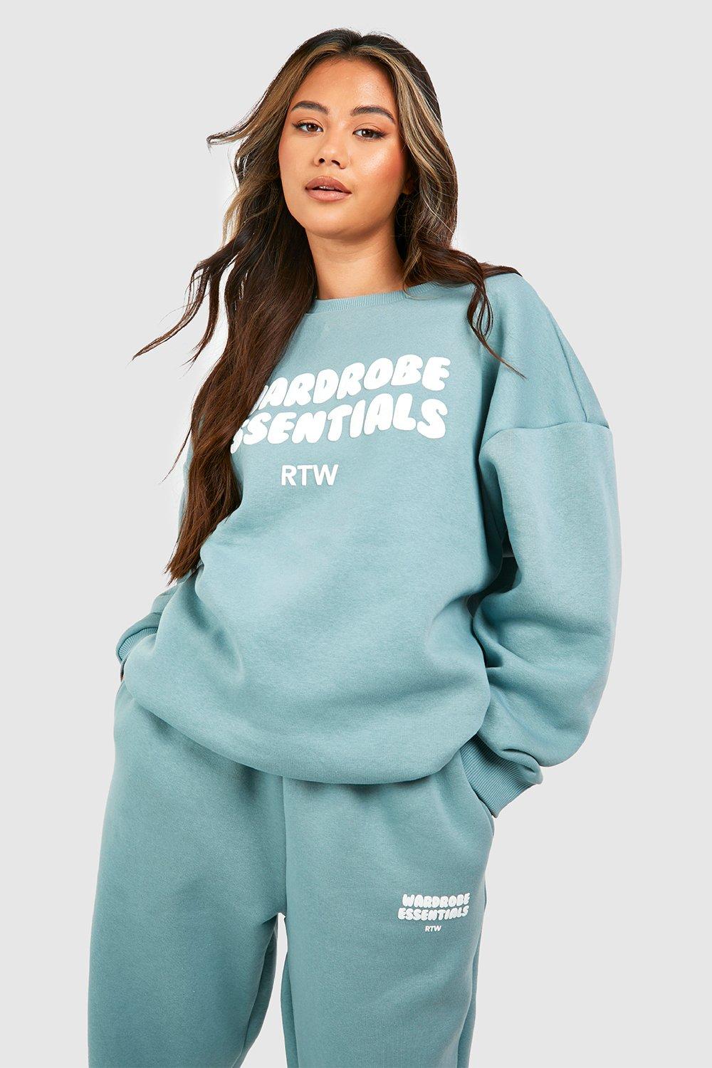 Women's Green Wardrobe Essentials Printed Hoodie