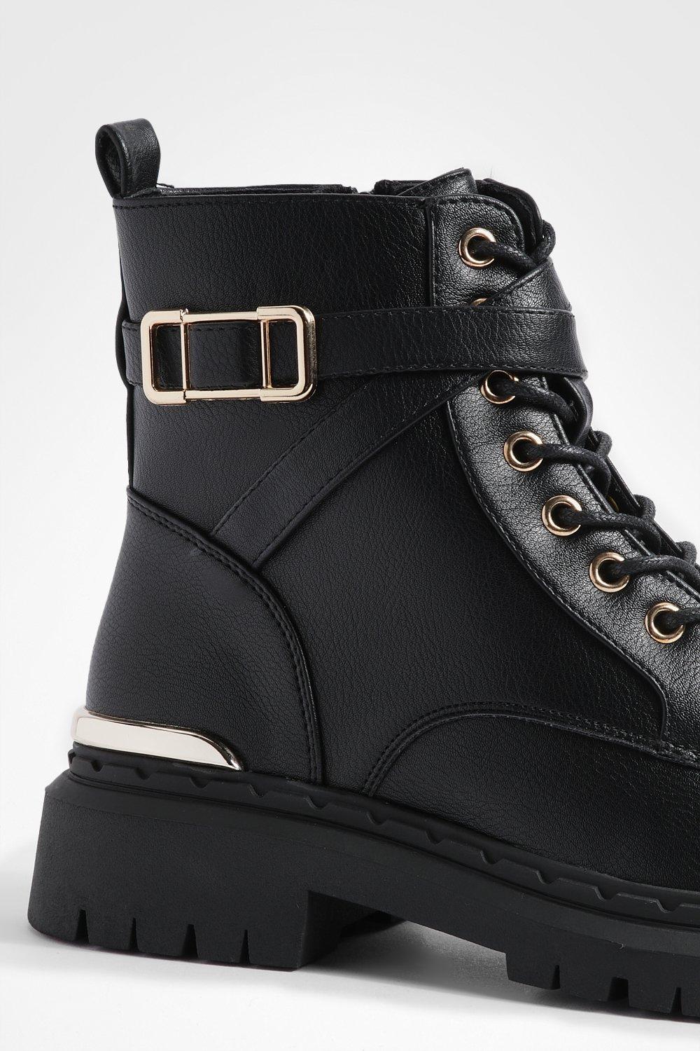 boohoo biker boots