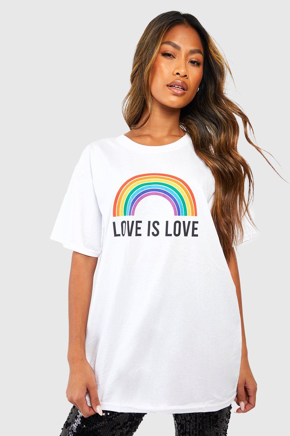 Brand Love Oversized Women's Tee