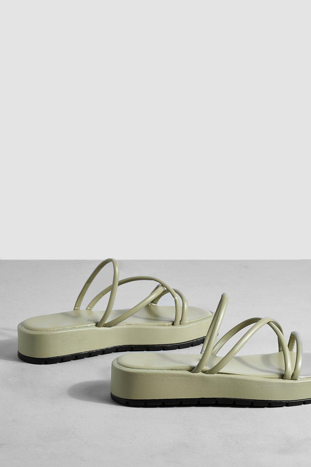 Off white best sale sandals multi strap