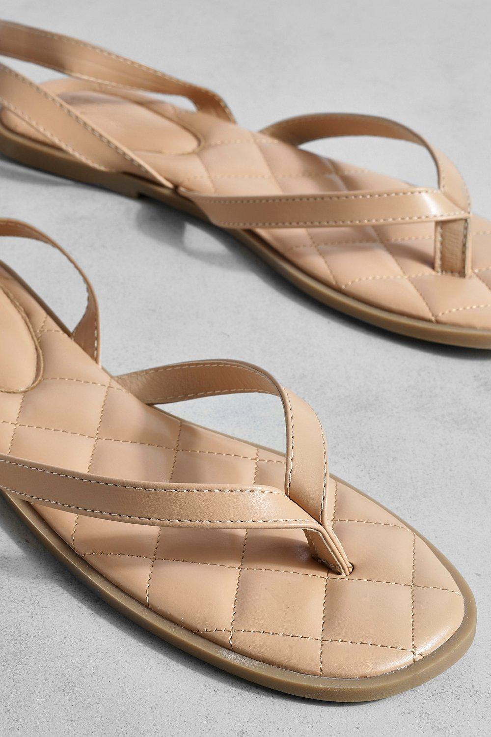 Covered toe best sale flat sandals