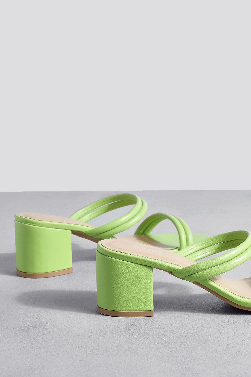 Lime clearance mule heels